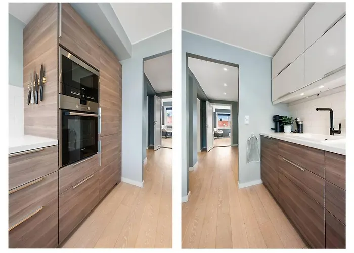 Scandinavian Style Apartement! Balcony And Stunning Views! * 베르겐