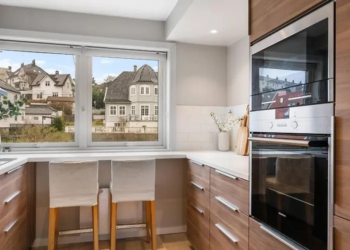 Διαμέρισμα Scandinavian Style Apartement! Balcony And Stunning Views! Μπέργκεν